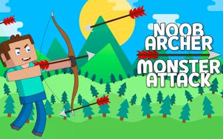 Noob Archer Monster Attack: Archery Adventure Game