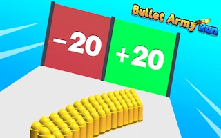 Bullet Army Run: Parkour Strategy Game