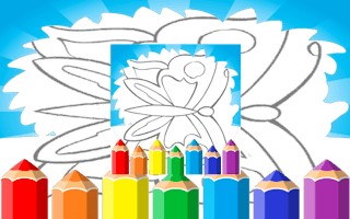 Butterfly Coloring Pages Kids - Free Online Coloring Game
