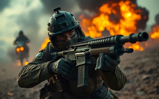 Delta Force Airborne - Tactical Team precision fighter