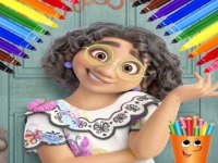 Mirabel Madrigal Coloring Book Online Game - Coloring Game