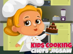 Kids Cooking Chefs Jigsaw Puzzle Online Game