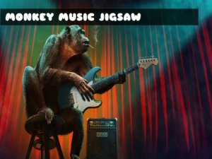 Monkey Music Jigsaw Puzzle Game