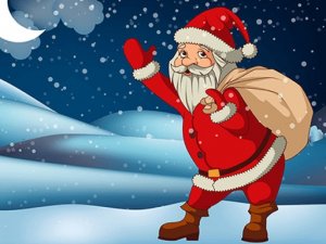 Santa Claus Gift Bag Jigsaw Puzzle Game