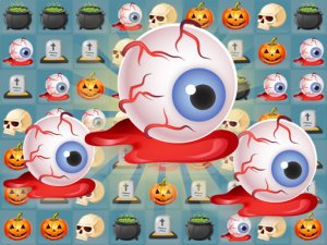 Pop Halloween Puzzle Game