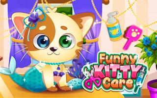 Funny Kitty Care: Pet Rescue Game