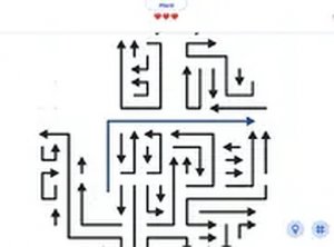 Arrow Maze Logic Puzzle