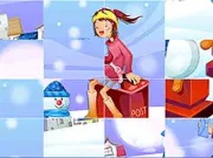 Holiday Tile Puzzle Challenge